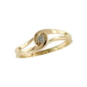 14KT Gold Ladies Diamond Ring