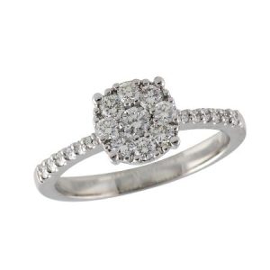 14KT Gold Ladies Diamond Ring