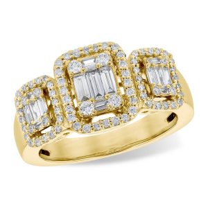 14KT Gold Ladies Diamond Ring