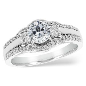 14KT Gold Semi-Mount Engagement Ring