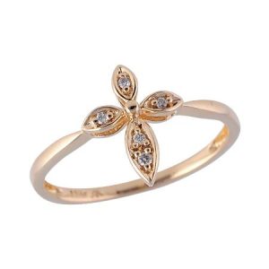 14KT Gold Ladies Diamond Ring