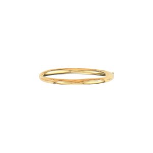 14K Gold Polished 5mm Bangle