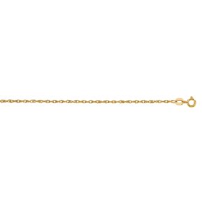 14K Gold .95mm Machine Rope Chain (Carded)