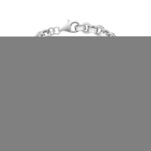 Silver Rolo Link Bracelet