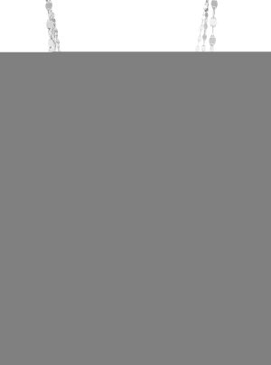 Silver Marina Link Triple Strand Bracelet