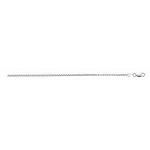 Silver 1.3mm Round Box Chain
