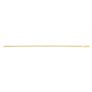14K 2.5mm Bismark Chain