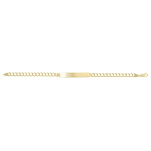 14K 5.7mm Curb ID Bracelet
