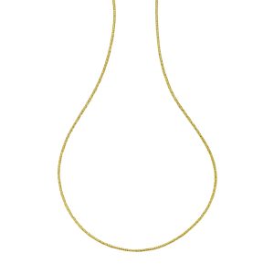 14K 1.7mm Sparkle Spring Chain