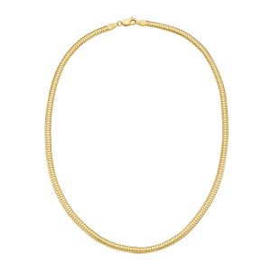 14K 4.5mm Lite Oval Snake Chain