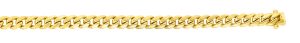 14K Gold 7" 3.2mm Miami Cuban Chain