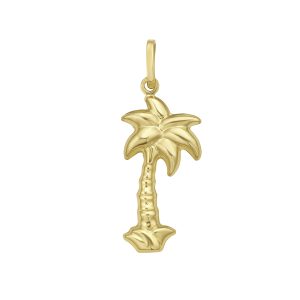 14K Palm Tree Charm