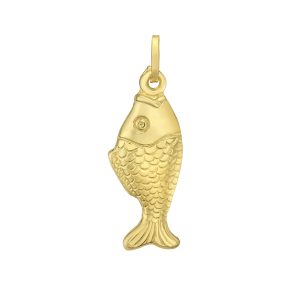 14K Fish Charm