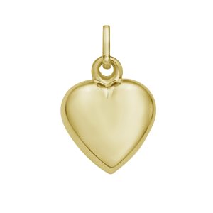 14K Small Heart Charm