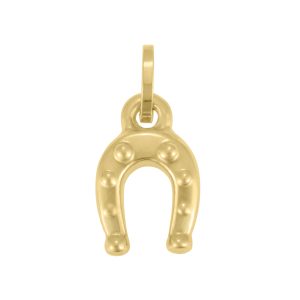 14K Horseshoe Charm