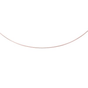 14K Gold 1.5mm Round Omega with Screw Back Lock