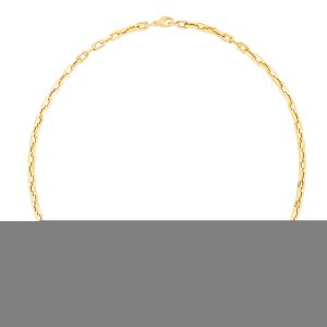 14K Corto Link Paperclip Chain Bracelet