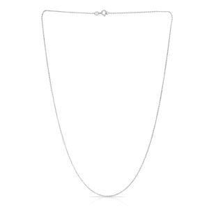 14K Gold 1.1mm Diamond Cut Cable Chain