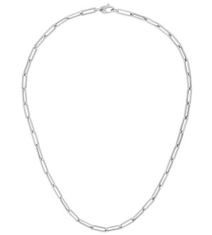 14K Gold 4.2mm Paperclip Chain