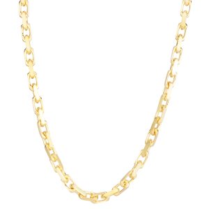 10K Gold 4.8mm French Cable Chain