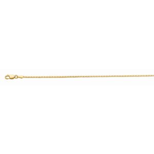 10K Gold 1.2mm Octagonal Box Chain