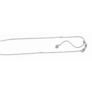 Silver 1.8mm Adjustable Cable Chain