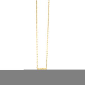 14K Gold Virgo Necklace