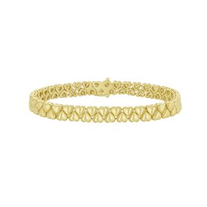14K Sweetheart Link Bracelet