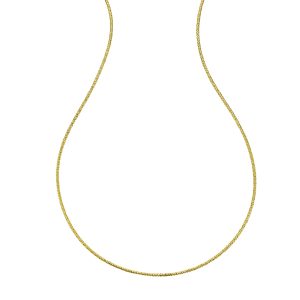 14K 1.9mm Sparkle Spring Chain