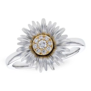 14KT Gold Ladies Diamond Ring