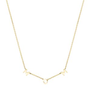 10K "Mom" Necklace