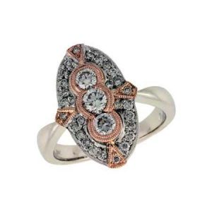 14KT Gold Ladies Diamond Ring