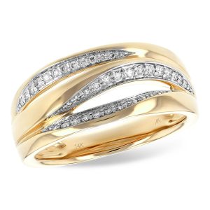 14KT Gold Ladies Diamond Ring