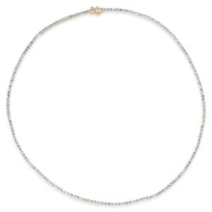 14K Yellow Gold Yogo Sapphire Neckpiece