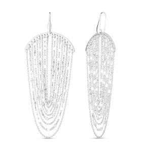 Sterling Silver Chandelier Earrings