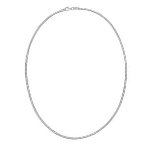 Silver 2.4mm Octagonal Snake Chain