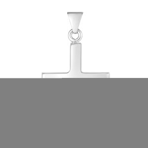 Silver Greek Cross Pendant