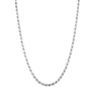 Silver 6mm Rope Chain