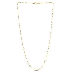 Silver Plated 1.8mm Paperclip Chain