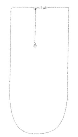 14K Gold 1.4mm Adjustable Singapore Chain