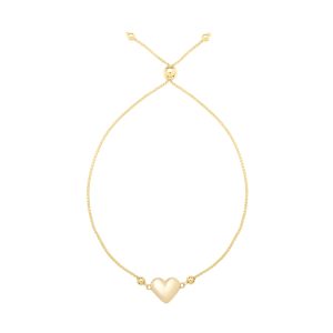 14K Adjustable Horseshoe Bolo Bracelet