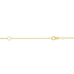 14K Gold 1.5mm Extendable Chain