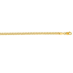 14K 3.6mm Gourmette Chain
