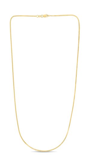 14K Gold 1.1mm Milano Chain
