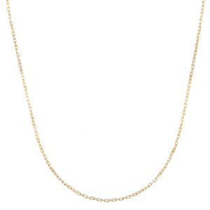 10K Gold 1.9mm French Cable Chain