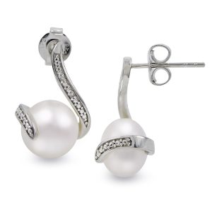 Sterling Silver Freshwater Pearl Earring