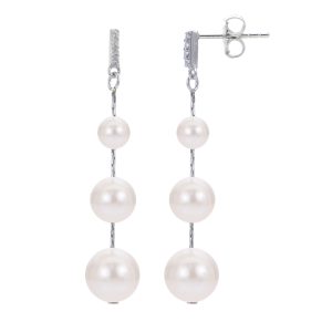 Sterling Silver Freshwater Earring