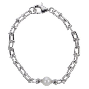 Sterling Silver Freshwater Pearl Bracelet