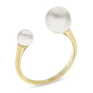 14KT Yellow Gold Freshwater Pearl Ring