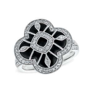 14KT Gold Ladies Diamond Ring